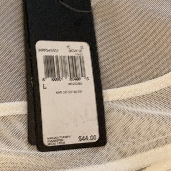 NWT chiffon stretch top - Picture 6 of 7